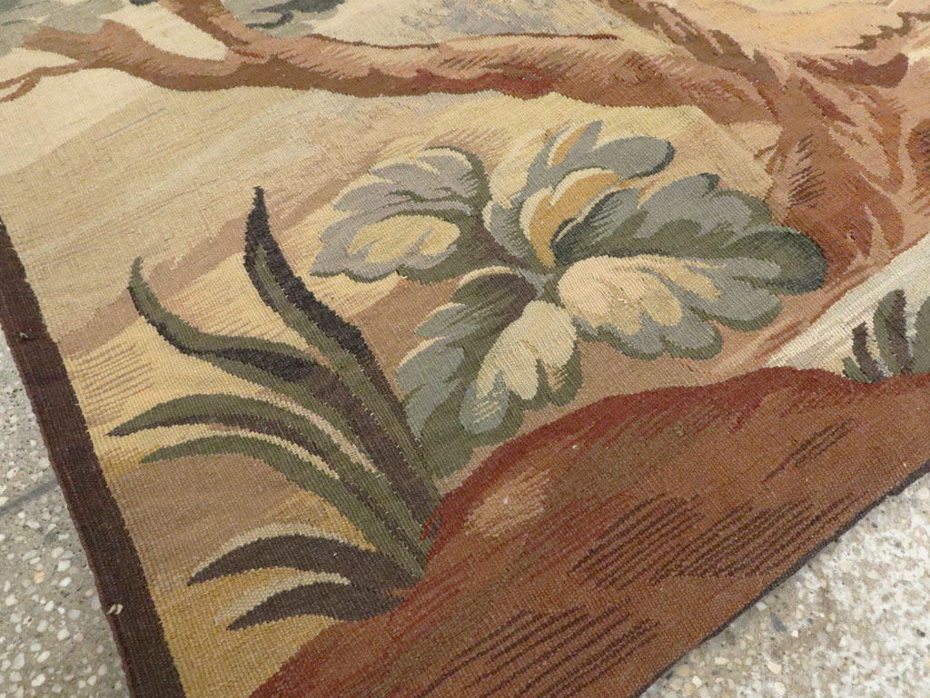 Antique French Tapestry, No.9031 - Staging