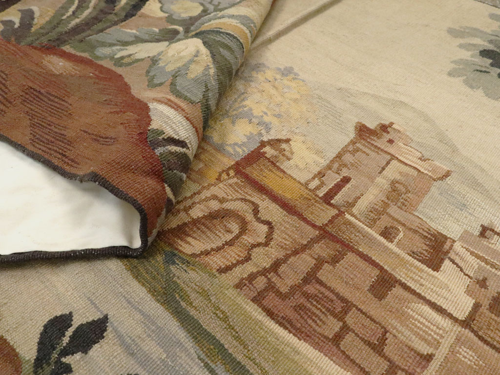 Antique French Tapestry, No.9031 - Staging