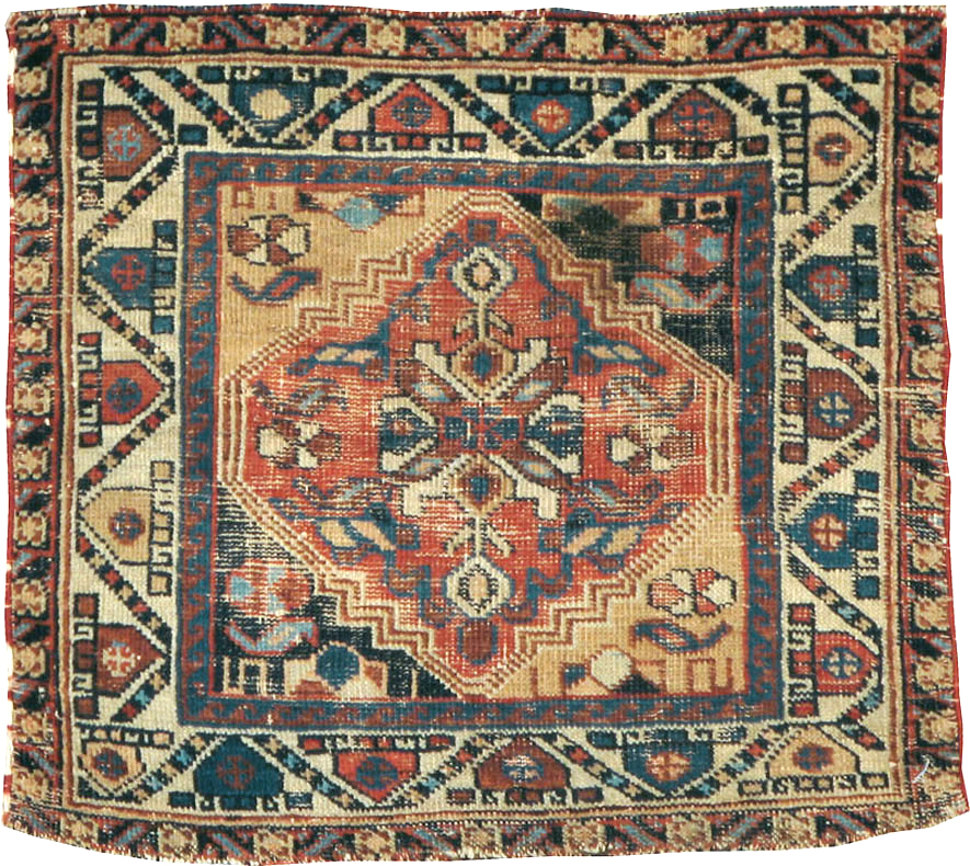 Antique Persian Northwest Rug (Pair: 1 of 2), No.9033 - Staging