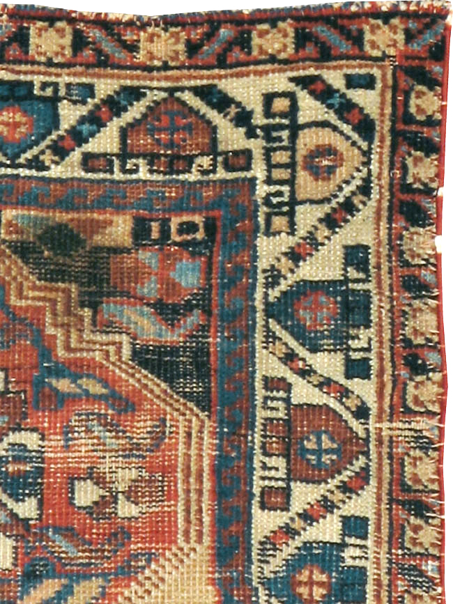 Antique Persian Northwest Rug (Pair: 1 of 2), No.9033 - Staging