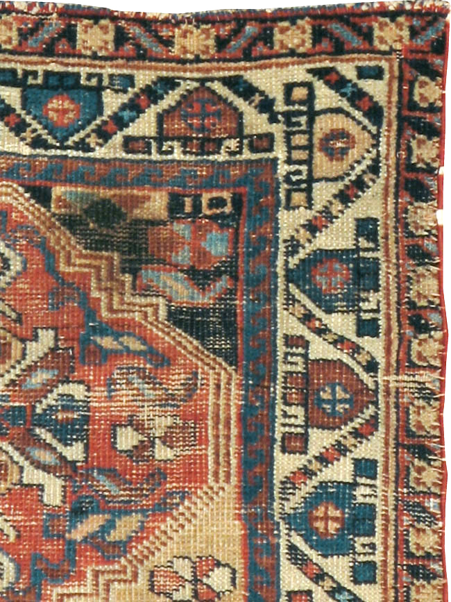 Antique Persian Northwest Rug (Pair: 1 of 2), No.9033 - Staging