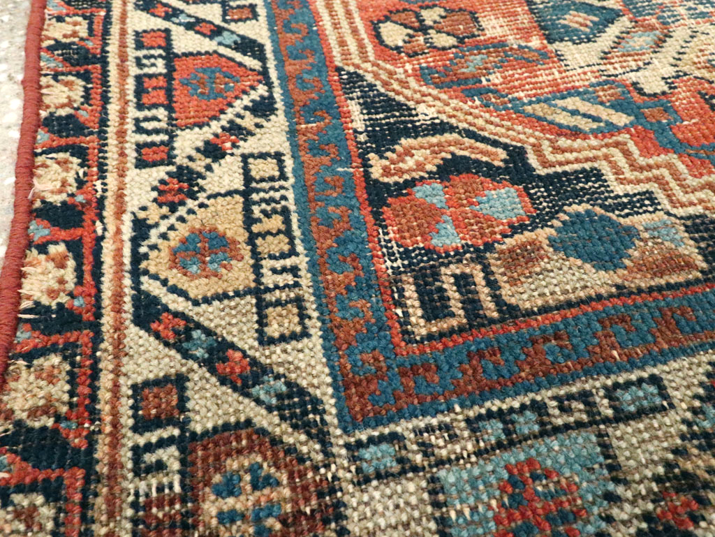 Antique Persian Northwest Rug (Pair: 1 of 2), No.9033 - Staging