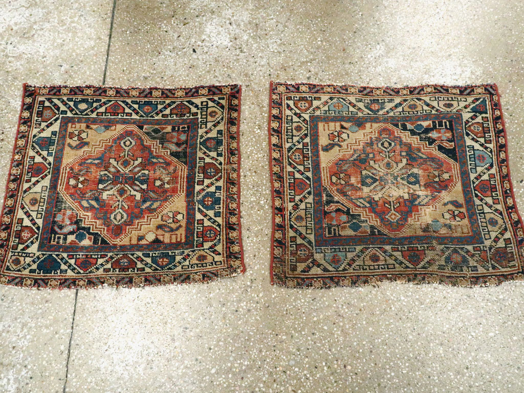 Antique Persian Northwest Rug (Pair: 1 of 2), No.9033 - Staging