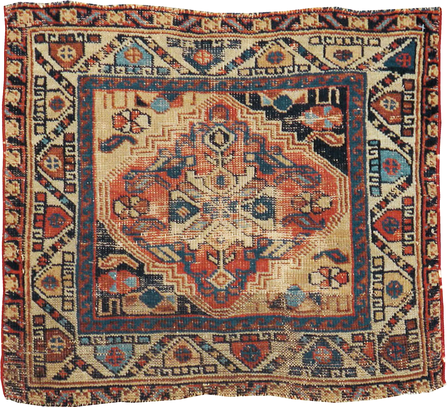 Antique Persian Northwest Rug (Pair: 2 of 2), No.9034 - Staging