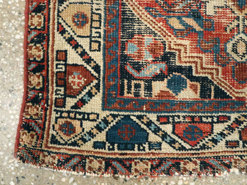 Antique Persian Northwest Rug (Pair: 2 of 2), No.9034 - Staging