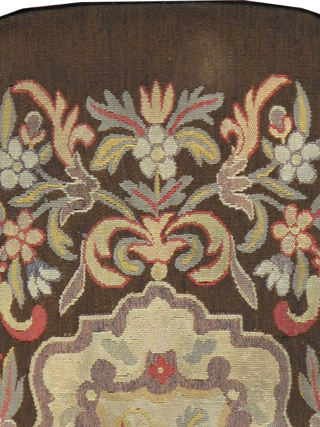 Antique French Aubusson Carpet, No.9038 - Staging