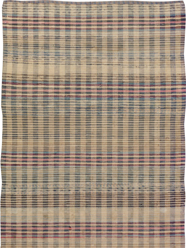 Vintage American Rag Rug Runner, No.9060 - Staging