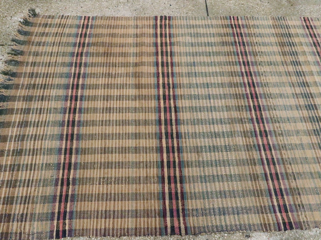 Vintage American Rag Rug Runner, No.9060 - Staging