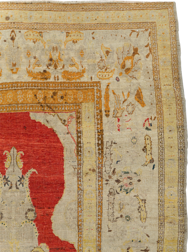 Antique Tabriz Hagi Jalili Carpet, No.9069 - Staging