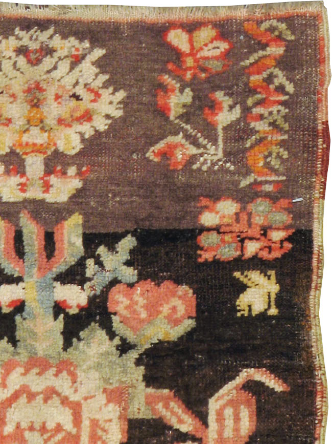 Antique Caucasian Karabagh Rug, No.9082 - Staging