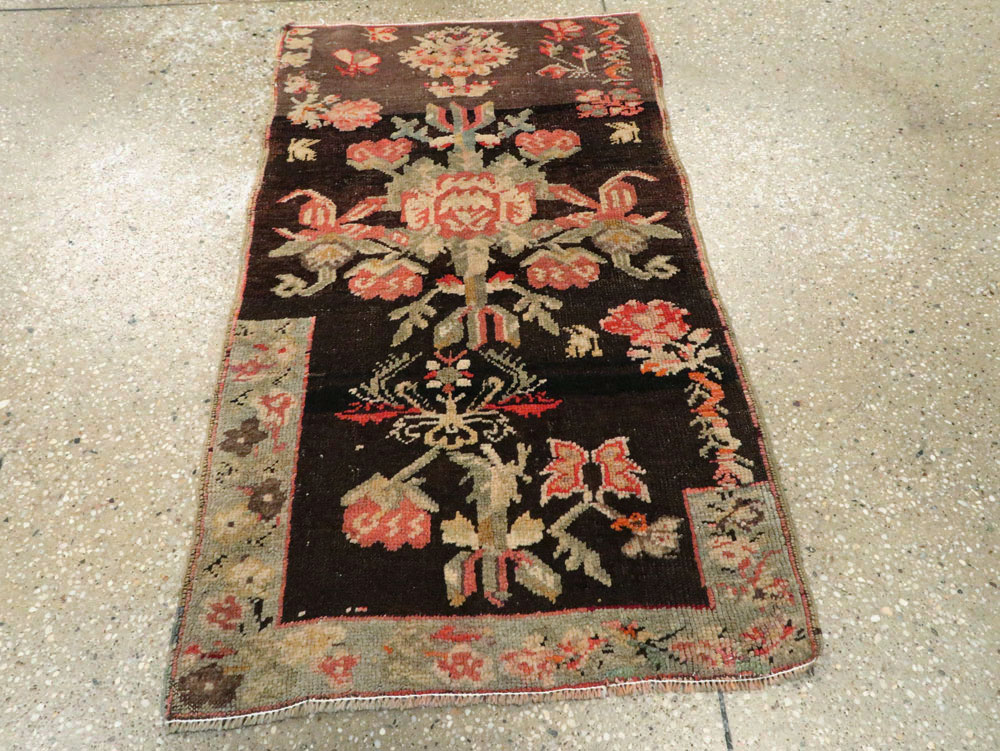 Antique Caucasian Karabagh Rug, No.9082 - Staging