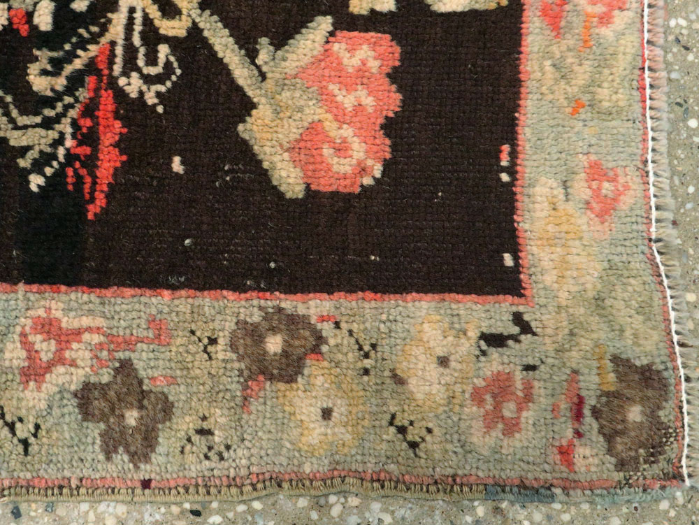 Antique Caucasian Karabagh Rug, No.9082 - Staging