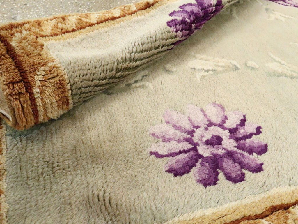 Antique French Savonnerie Rug, No.9092 - Staging