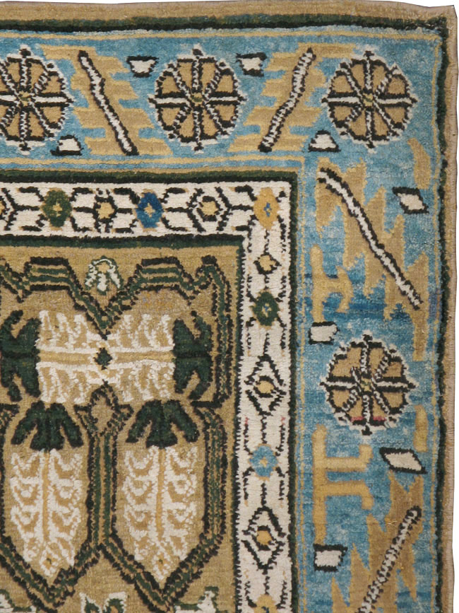 Antique Spanish Cuenca Rug, No.9093 - Staging