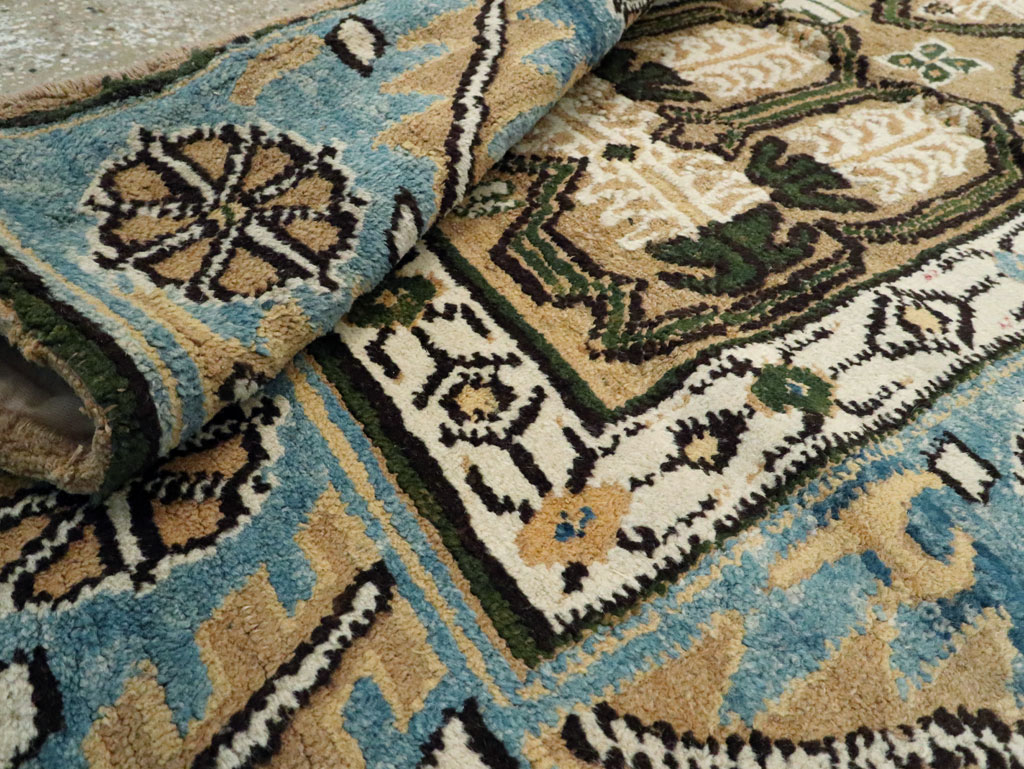 Antique Spanish Cuenca Rug, No.9093 - Staging