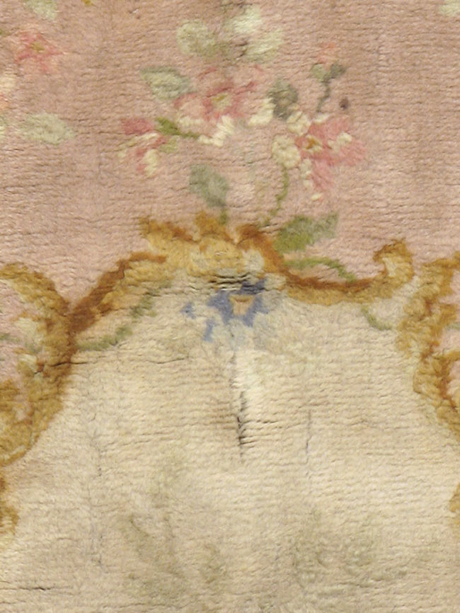 Antique French Savonnerie Runner, No.9105 - Staging