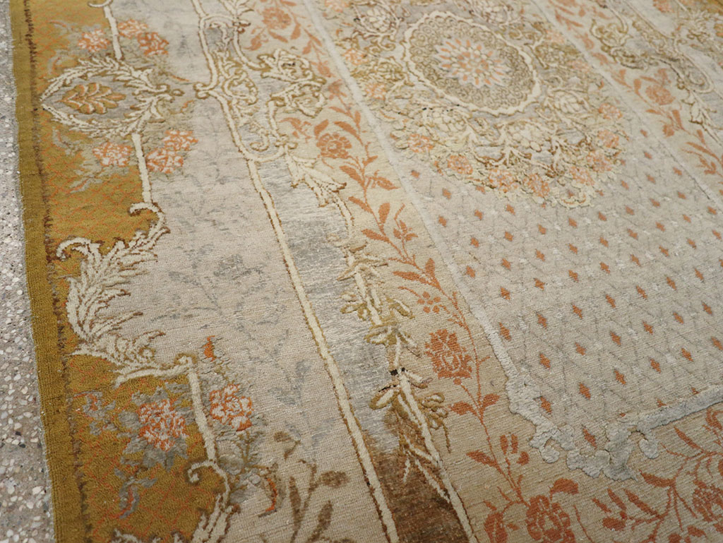 Antique Turkish Herekeh Carpet, No.9118 - Staging
