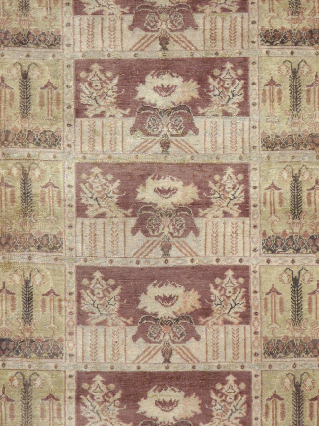Antique Persian Dorokhsh Carpet, No.9152 - Staging