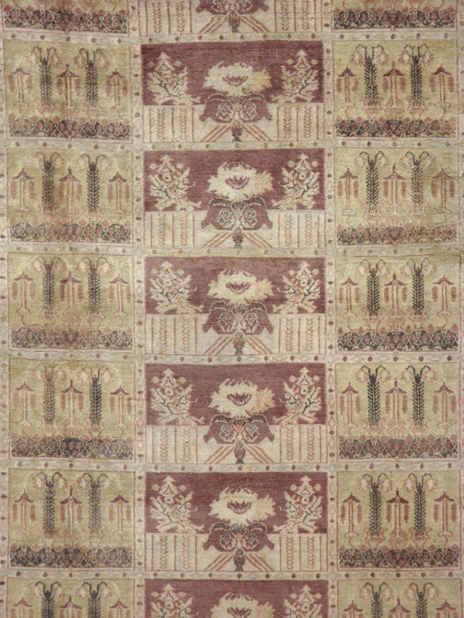 Antique Persian Dorokhsh Carpet, No.9152 - Staging