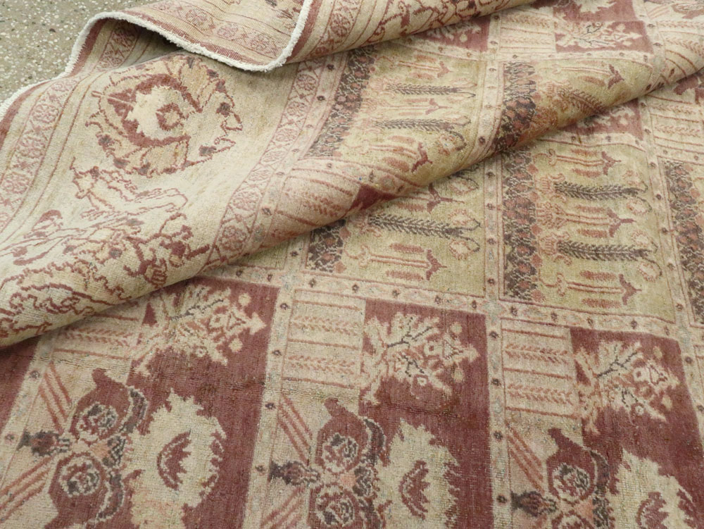 Antique Persian Dorokhsh Carpet, No.9152 - Staging