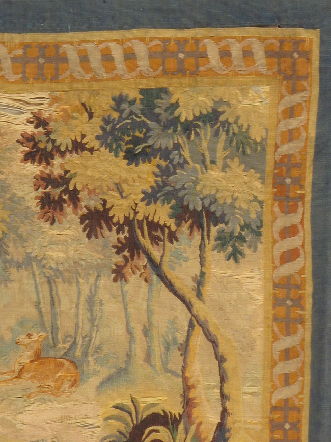 Antique French Tapestry, No.9229 - Staging