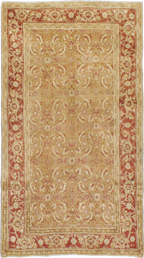 Antique Indian Agra Carpet, No.9273 - Staging