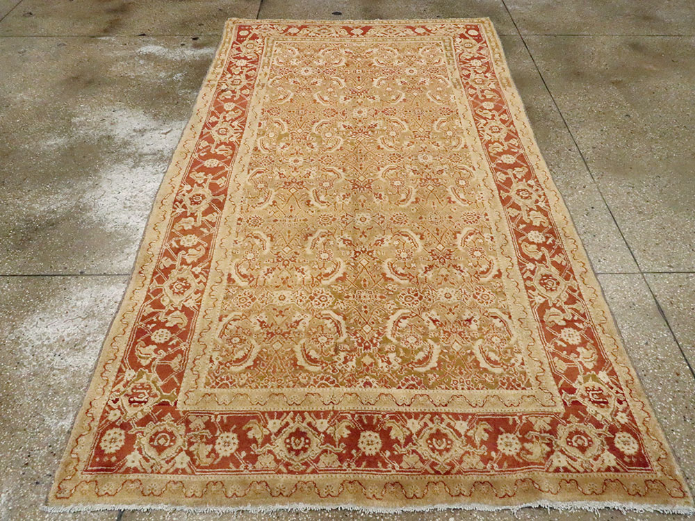 Antique Indian Agra Carpet, No.9273 - Staging