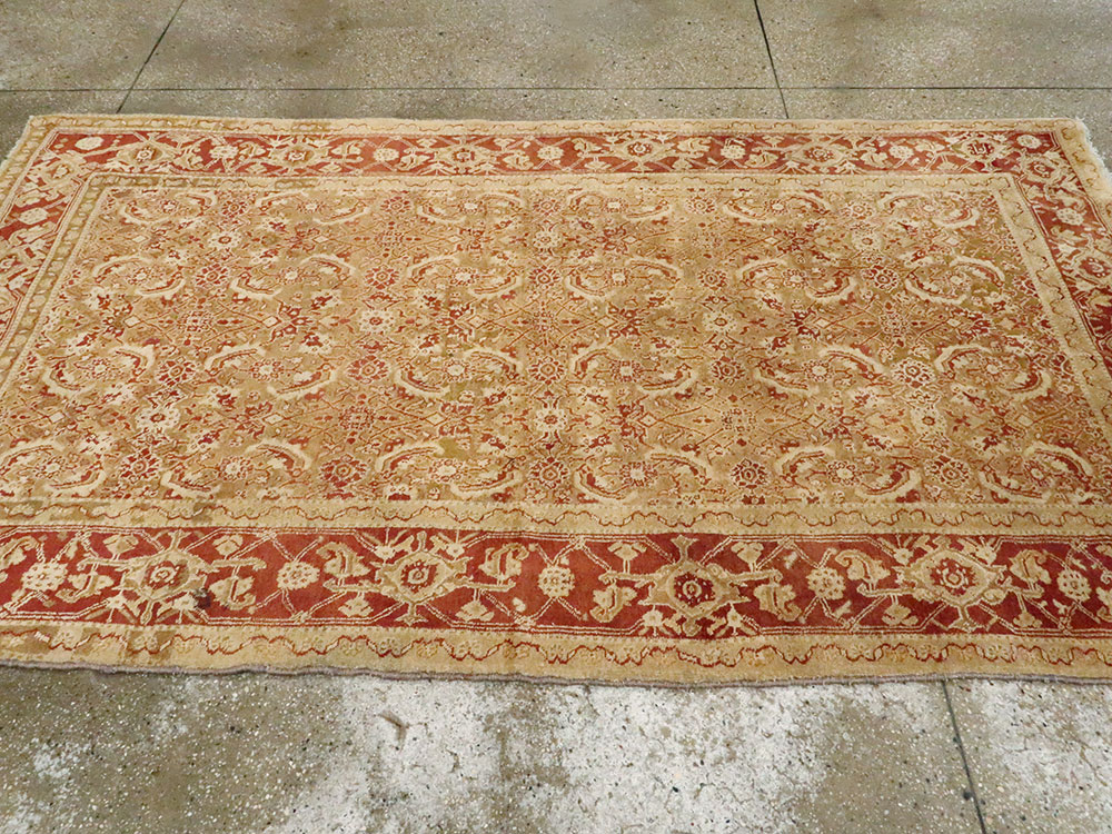 Antique Indian Agra Carpet, No.9273 - Staging