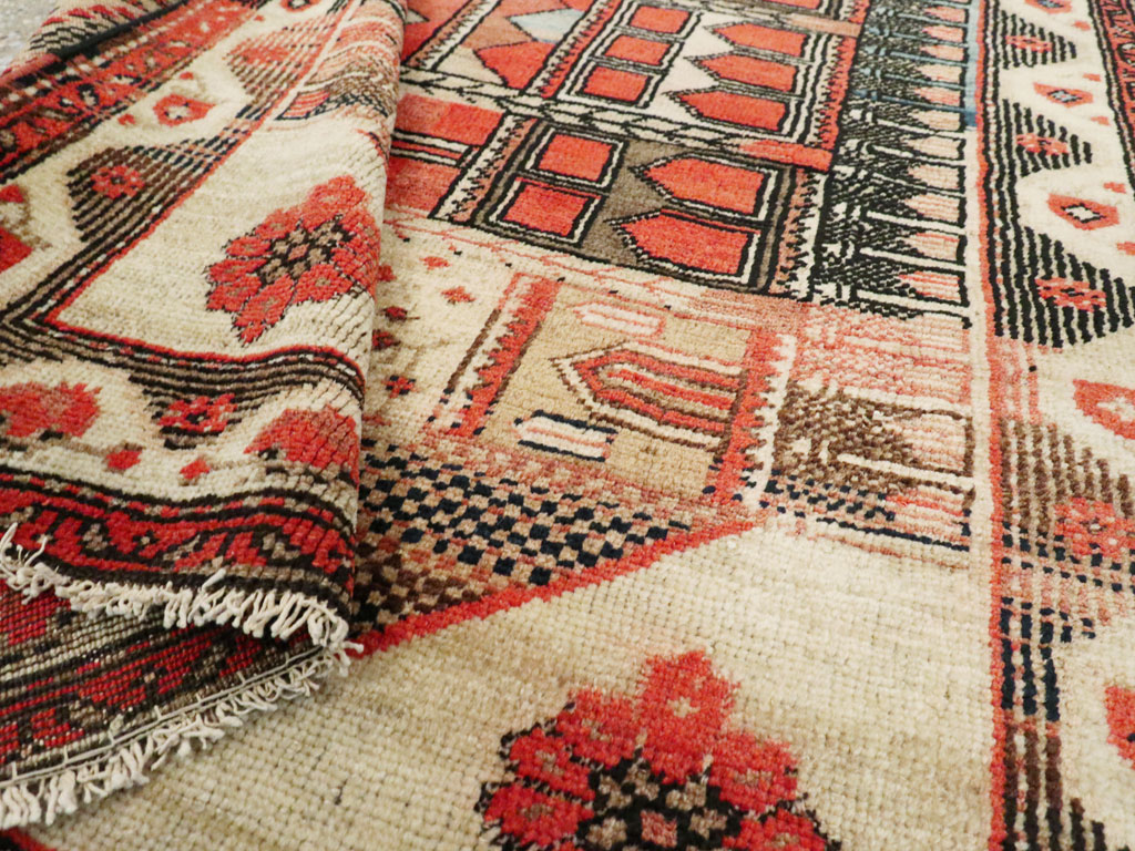 Vintage Turkish Anatolian Pictorial Rug, No.9315 - Staging