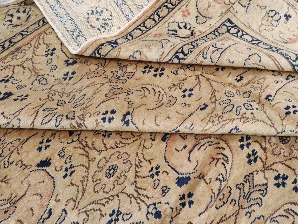 Vintage Turkish Sivas Room Size Carpet, No.9367 - Staging