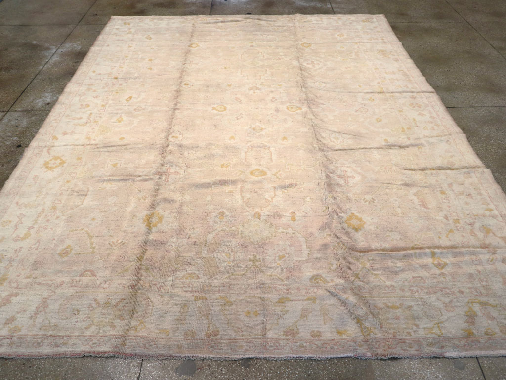 An Oushak Carpet, No.9382 - Staging