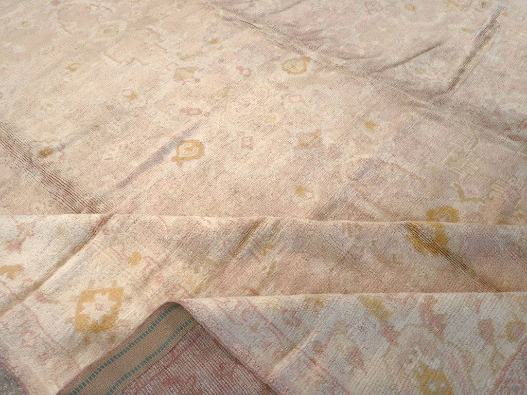 An Oushak Carpet, No.9382 - Staging