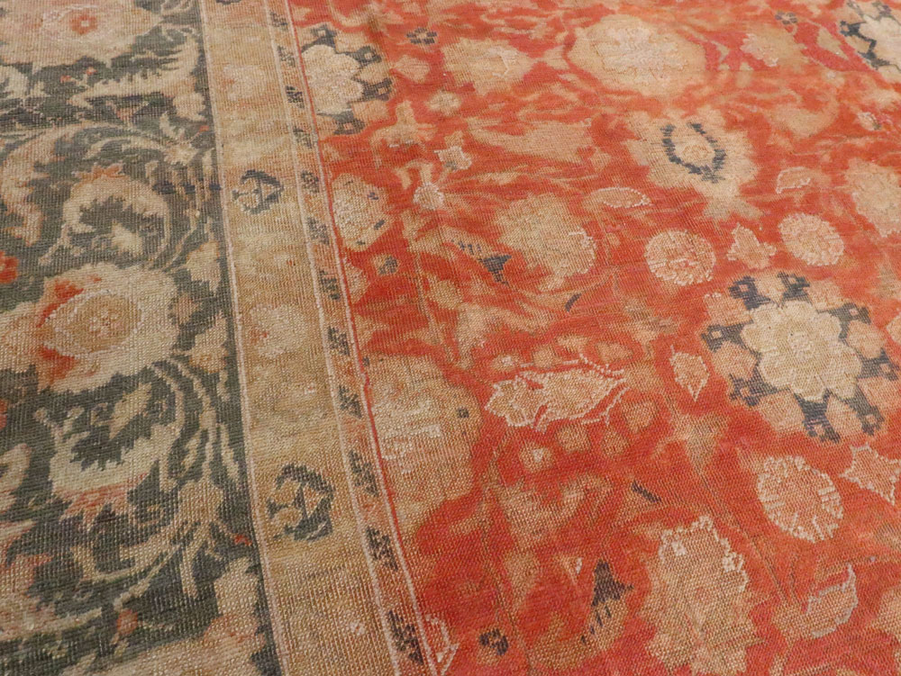 Antique Turkish Sivas Carpet, No.9390 - Staging