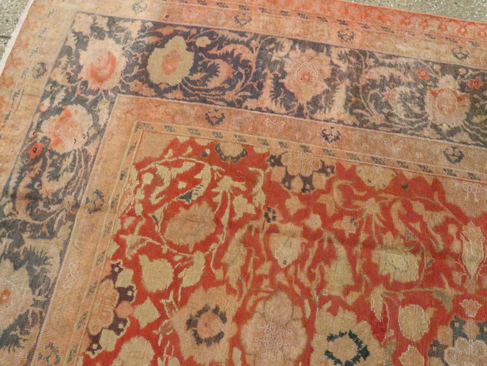 Antique Turkish Sivas Carpet, No.9390 - Staging