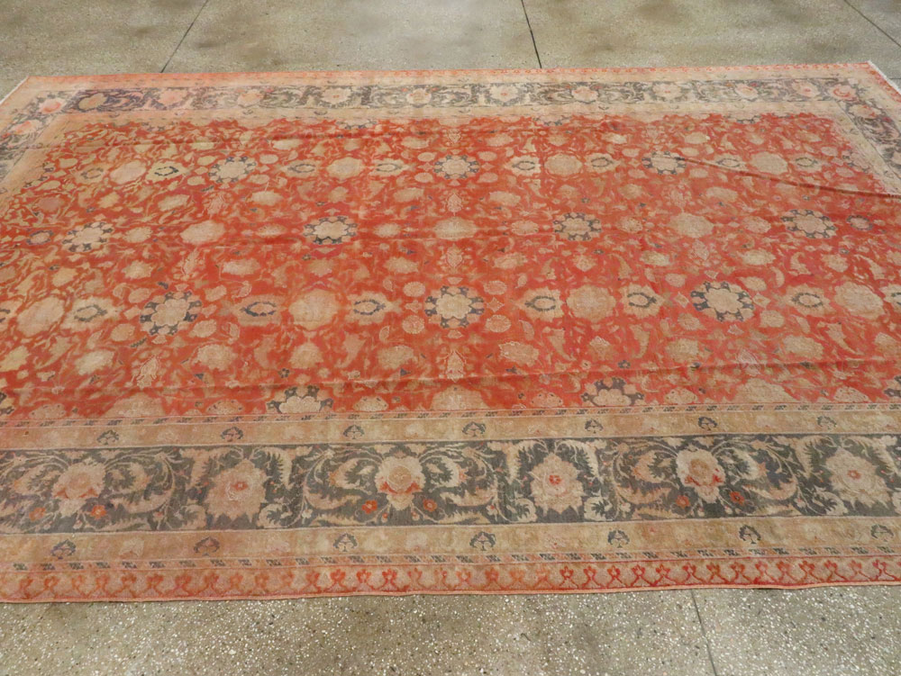 Antique Turkish Sivas Carpet, No.9390 - Staging
