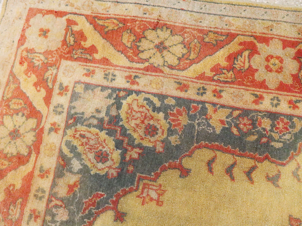 An Oushak Carpet, No.9395 - Staging