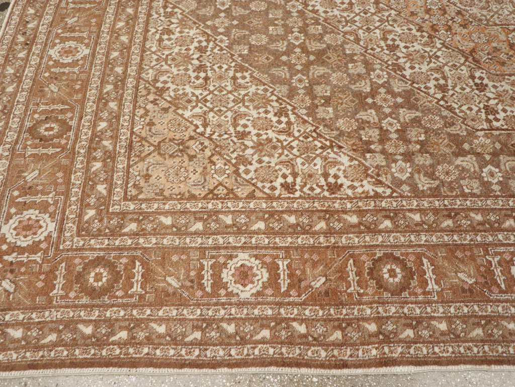 Antique Persian Tabriz Carpet, No.9405 - Staging