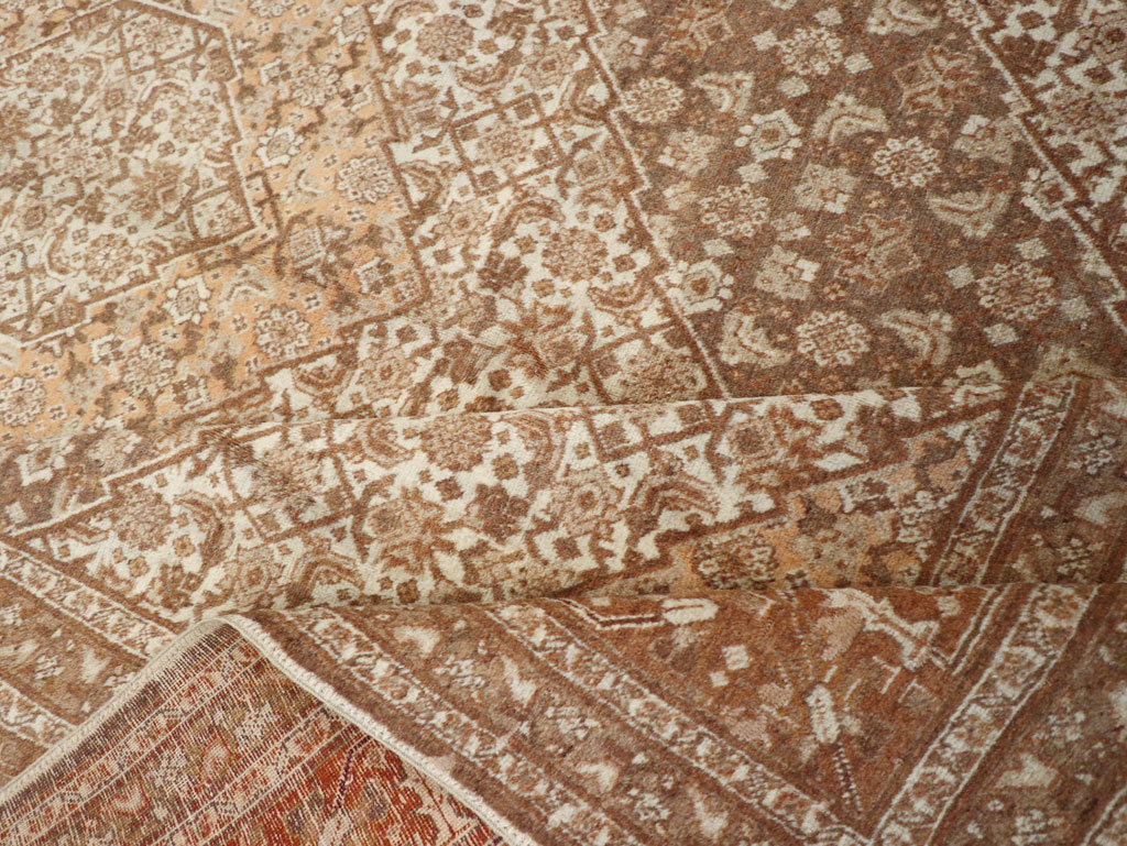Antique Persian Tabriz Carpet, No.9405 - Staging