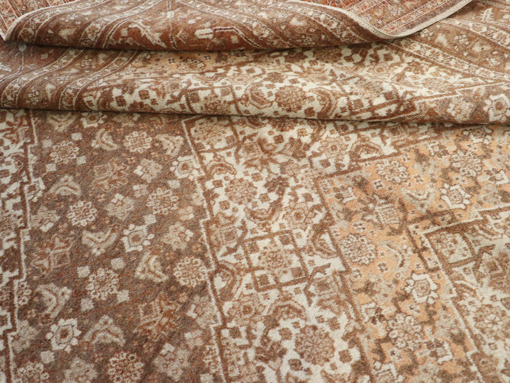 Antique Persian Tabriz Carpet, No.9405 - Staging