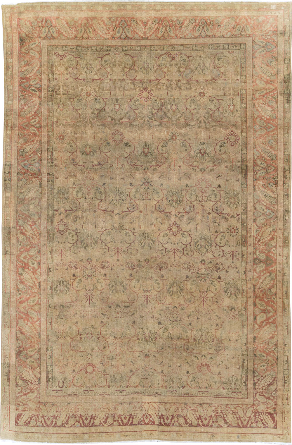 Antique Amritsar Carpet, No.9416 - Staging