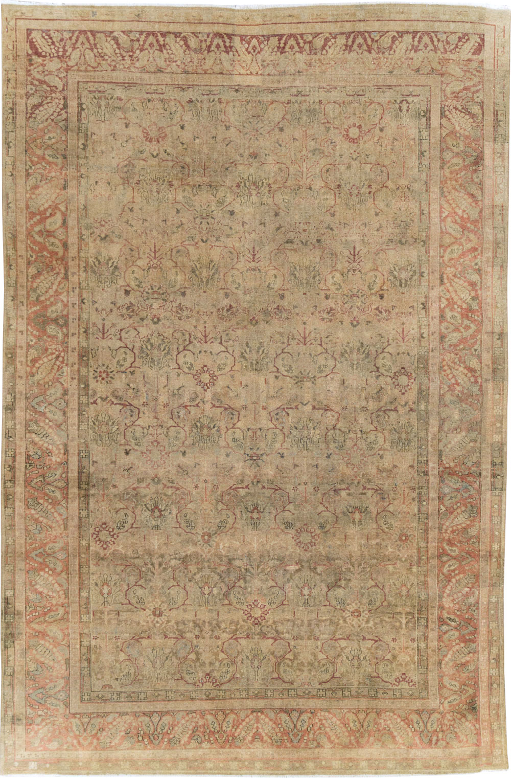 Antique Amritsar Carpet, No.9416 - Staging