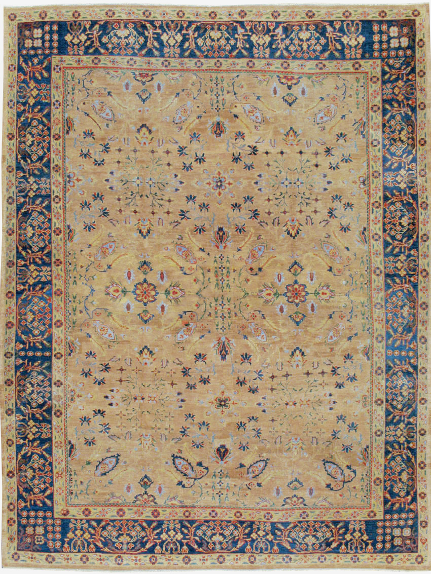 Antique Persian Mahal Carpet, No.9426 - Staging
