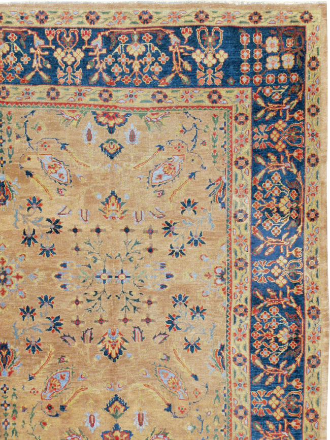 Antique Persian Mahal Carpet, No.9426 - Staging
