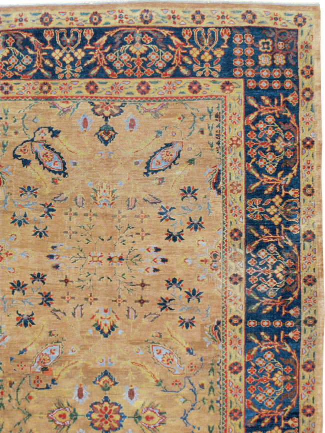 Antique Persian Mahal Carpet, No.9426 - Staging