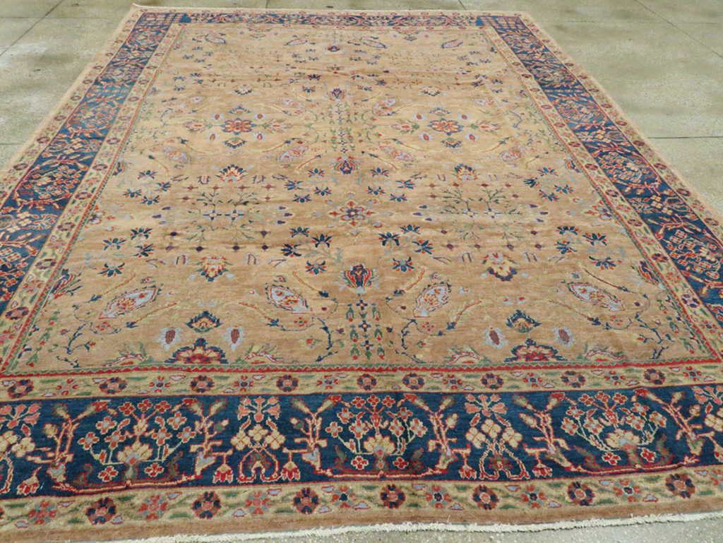 Antique Persian Mahal Carpet, No.9426 - Staging
