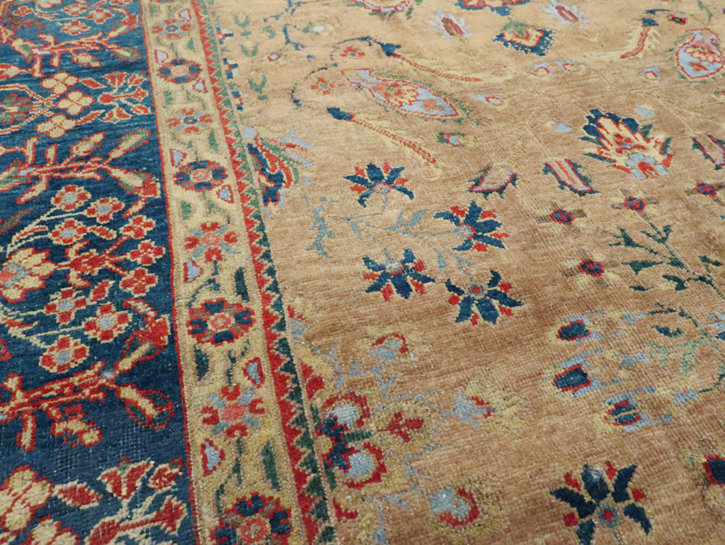 Antique Persian Mahal Carpet, No.9426 - Staging