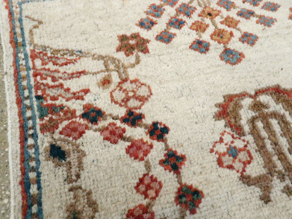 Antique Persian Mahal Rug, No.9460 - Staging