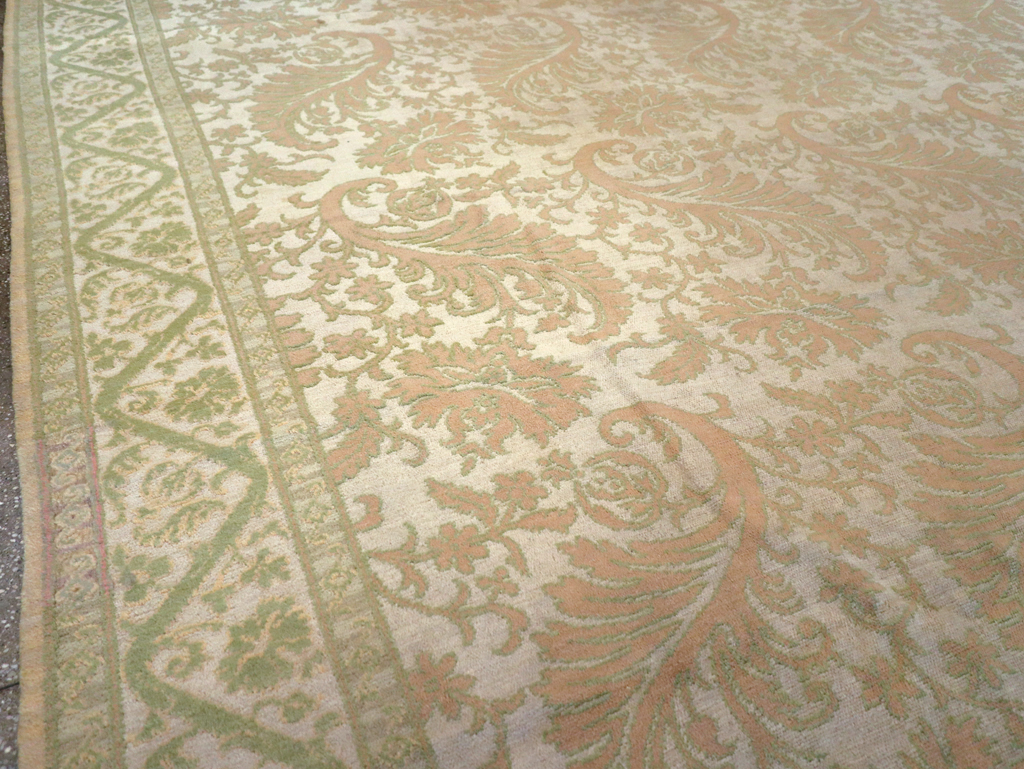 Antique Cuenca Carpet, No.9463 - Staging