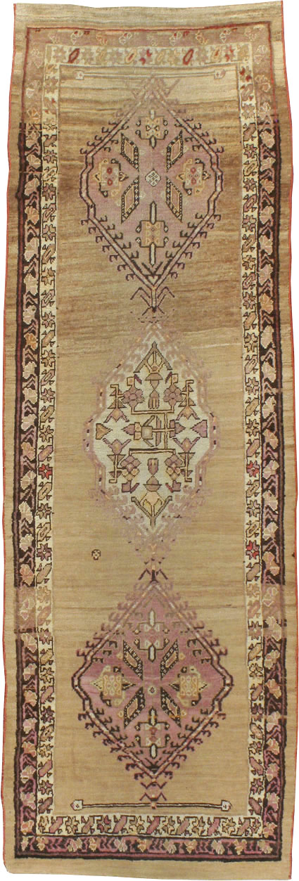 Antique Persian Serab Runner, No.9476 - Staging