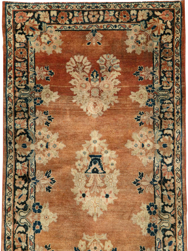 Antique Perisan Sarouk Runner, No.9477 - Staging
